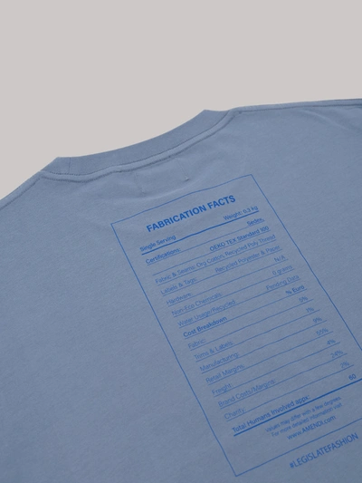 Shop Amendi Annie T-shirt In Light Blue