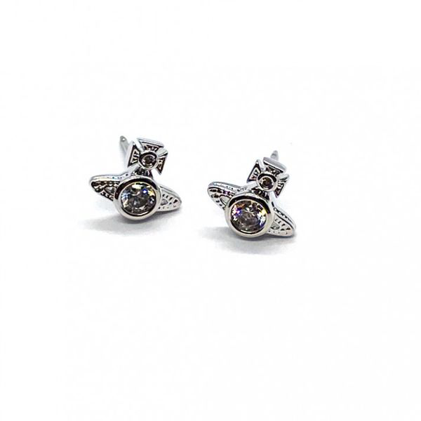 Vivienne Westwood London Orb Earrings In Silver Modesens
