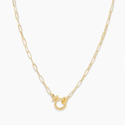 Shop Parker Mini Necklace In Gold, Women's