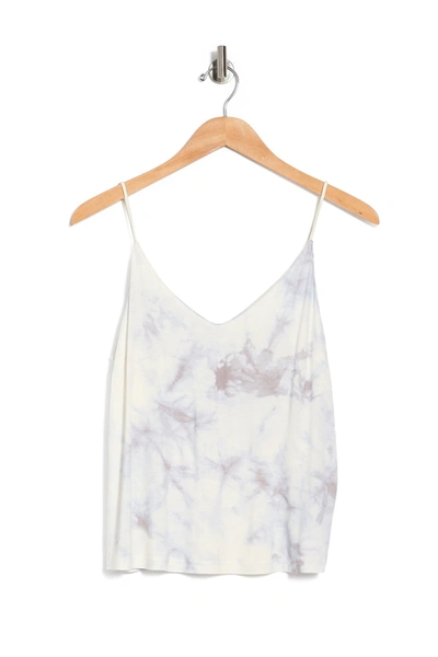 Shop Abound Double V Printed Cami In Ivory Tie Dye