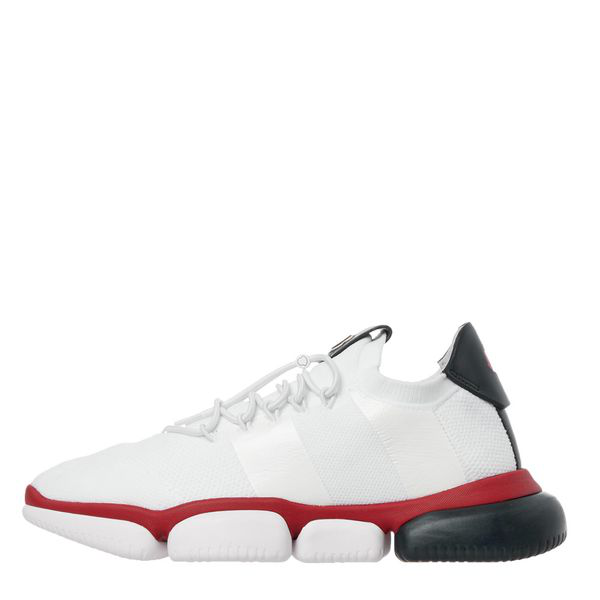 white bubble trainers