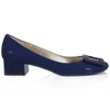 ROGER VIVIER BELLE DE NUIT PUMPS IN PATENT LEATHER,RVW39602070D1PU800