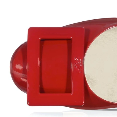 Shop Roger Vivier Belle De Nuit Pumps In Patent Leather In Red
