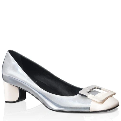 Shop Roger Vivier U-look Pumps In Leather