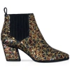 ROGER VIVIER Skyscraper Glitter Ankle Boots In Silk Satin And Sequins,RVW39915720O20B999