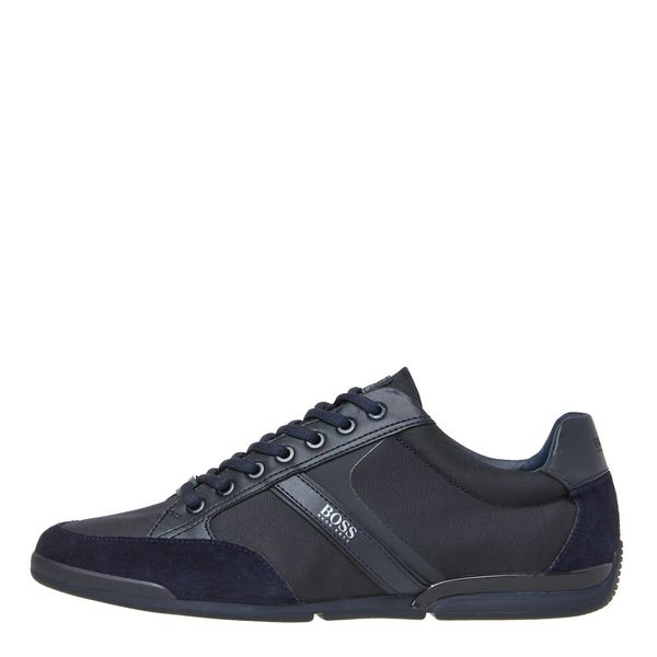 Hugo Boss Saturn Lowp Mx Trainers - Dark Blue | ModeSens