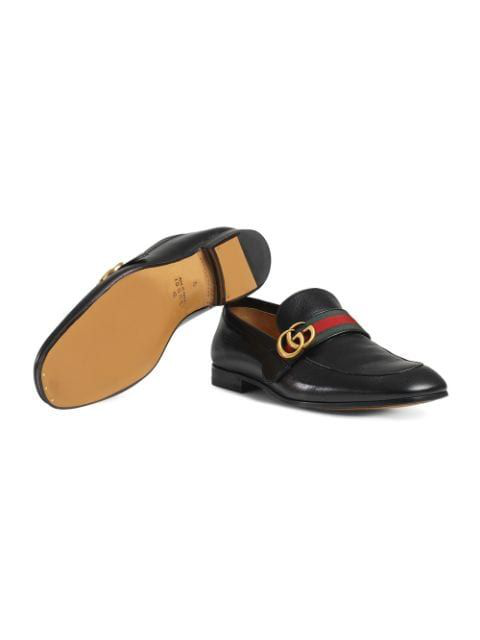 gucci men's donnie leather loafers