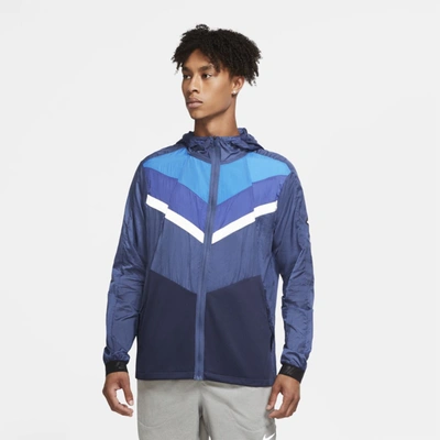 Nike Windrunner Wild Run Mens Running Jacket mystic Navy Clearance Sale In Mystic Navy light Photo Blue astronomy Blue ModeSens