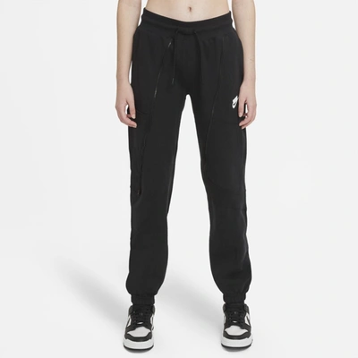 Shop Nike Sportswear Nsw Women's Pants In Black,white