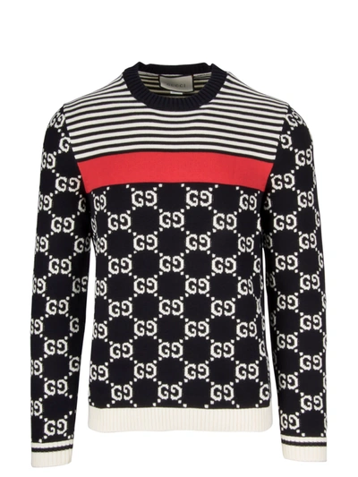 Shop Gucci Gg Stripe Sweater