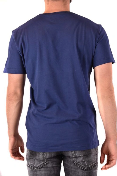 Dsquared2 Logo Print Light Cotton Jersey T-shirt In Blue | ModeSens