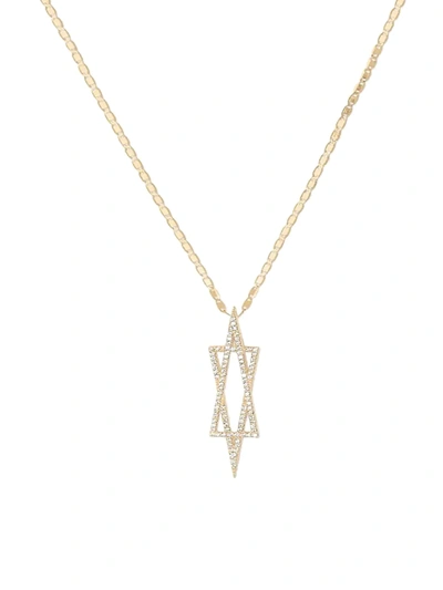 Shop Lana Jewelry Women's Affinity 14k Yellow Gold & Diamond Star Of David Pendant Necklace