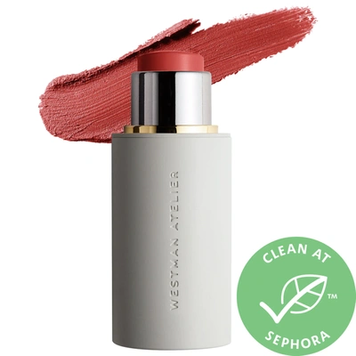Westman Atelier Baby Cheeks Lip + Cheek Cream Blush Stick Bichette .21 oz In Bichette
