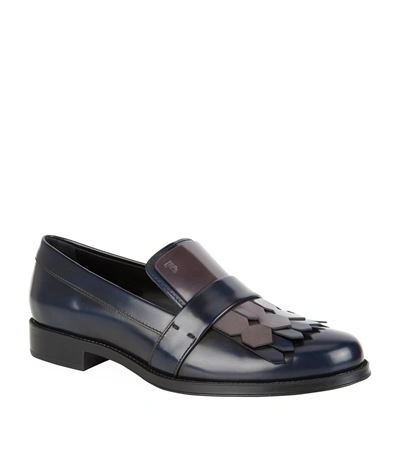 Shop Tod's Fringed Loafer