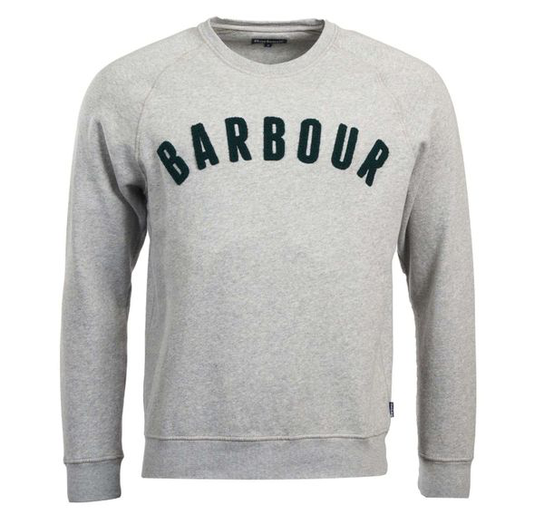 barbour grey sweatshirt