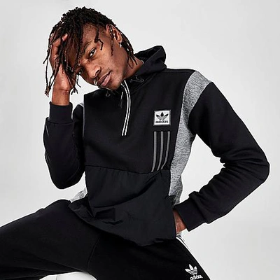Adidas Originals Adidas Men's Originals Id96 Half-zip Hoodie In Black |  ModeSens