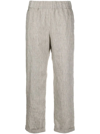 Shop Seventy Straight-leg Trousers In Neutrals