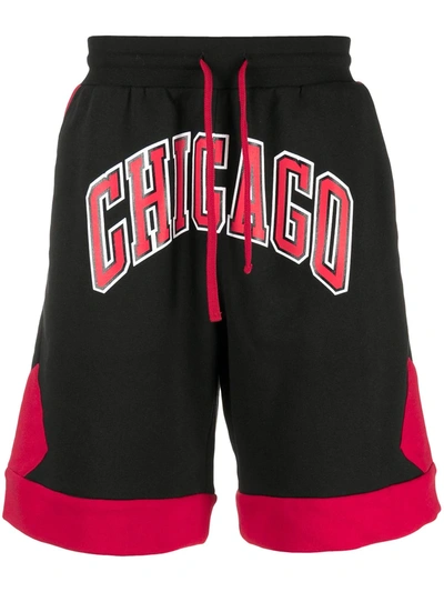 Shop Ih Nom Uh Nit Chicago Drawstring Track Shorts In Black