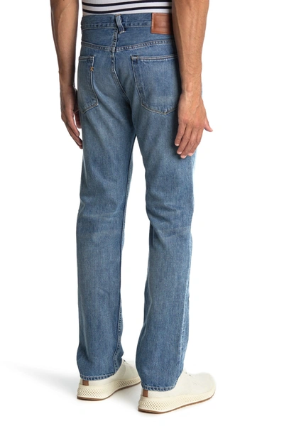 Shop Alex Mill Straight Leg Denim Jeans In Medium Wash