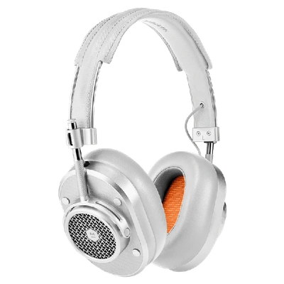 Shop Master & Dynamic® Mh40 Wireless Over-ear Headphones - Grey Coated Canvas/silver Metal