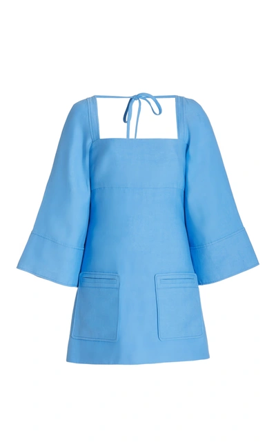 Shop Alexis Women's Caren Mini Dress In Blue