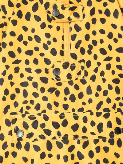 Shop Stella Mccartney Cheetah Printed Jacket In Yellow