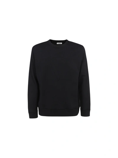 Shop Valentino Sweatshirt In Black