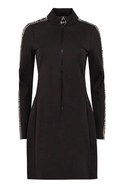 Shop Michael Michael Kors Jersey Dress In Black