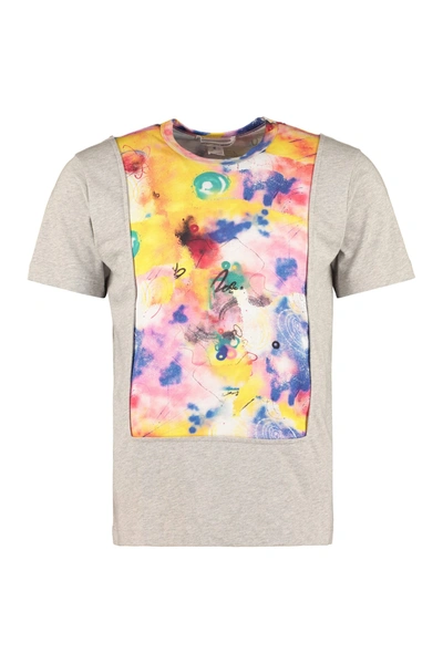Shop Comme Des Garçons Shirt X Futura T-shirt In Grey