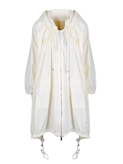Shop Moncler Genius Diamondlong Jacket In White