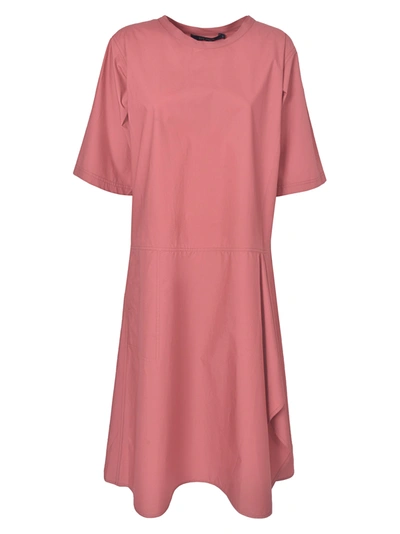 Shop Sofie D'hoore Flared Plain Dress In Pink