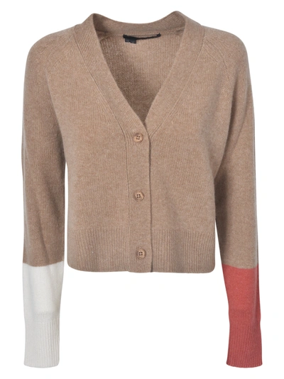 Shop 360 Sweater V-neck Cardigan In Chalk