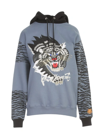Kenzo x Kansaiyamamoto Tiger Striped Logo Hoodie