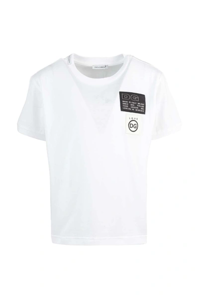 Shop Dolce & Gabbana T-shirt In Bianco