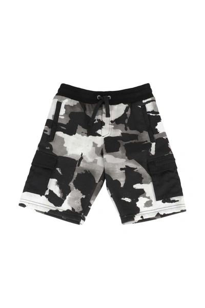 Shop Dolce & Gabbana Bottoms In Qf Camouflage