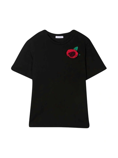 Shop Dolce & Gabbana Black T-shirt In Nero
