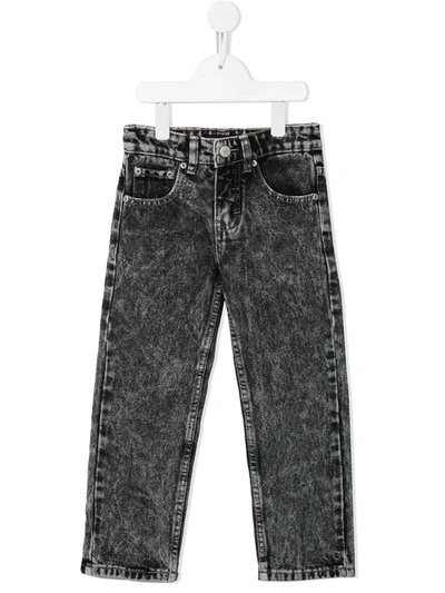 Shop Molo Distressed-effect Denim Jeans In Blue