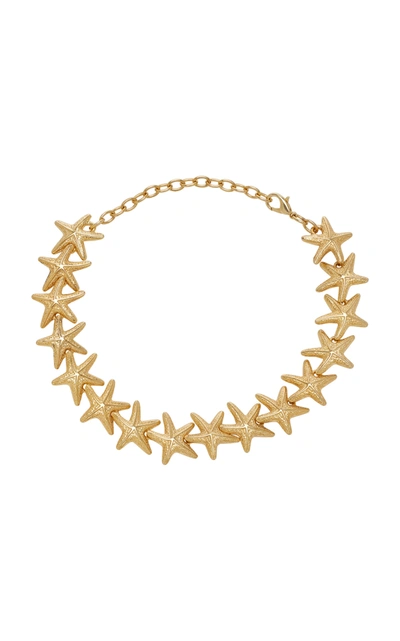 Shop Abi Project Starfish Gold-plated Necklace