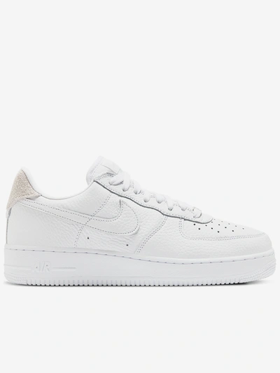Shop Nike Air Force 1 07 Craft Sneakers In Bianco