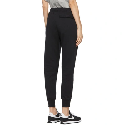 Shop Nike Black Sportswear Club Lounge Pants In 010 Black