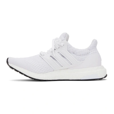 Shop Adidas Originals White Ultraboost 5.0 Dna Running Sneakers In Halo Ivory/