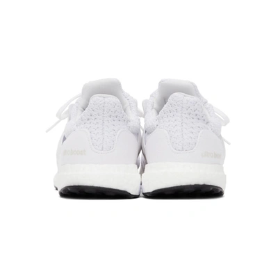 Shop Adidas Originals White Ultraboost 5.0 Dna Running Sneakers In Halo Ivory/