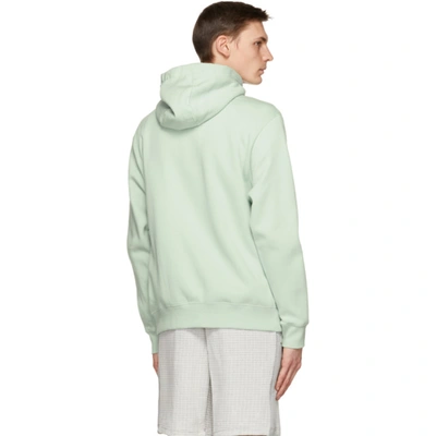 Shop Nike Green Fleece Sportswear Club Full-zip Hoodie In 321 Pistach