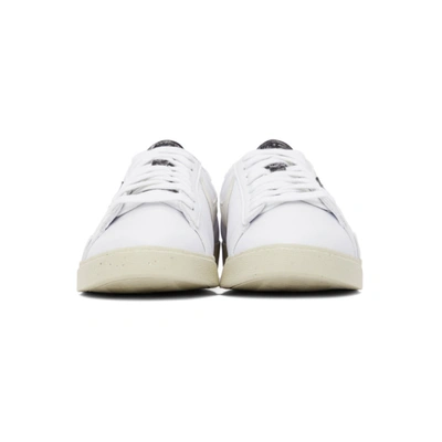 Shop Nike White & Grey Blazer Low Se Sneakers In 100 White