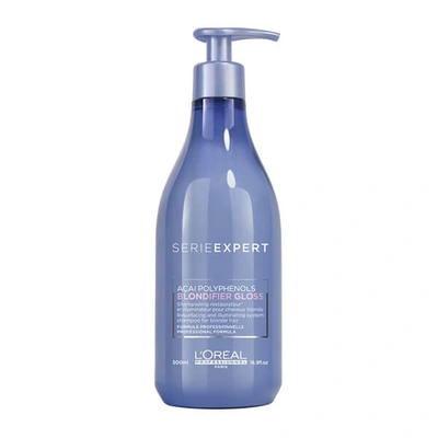 Shop L'oreal Professionnel L'oréal Professionnel Série Expert Blondifier Gloss Shampoo 16.9 Fl. oz