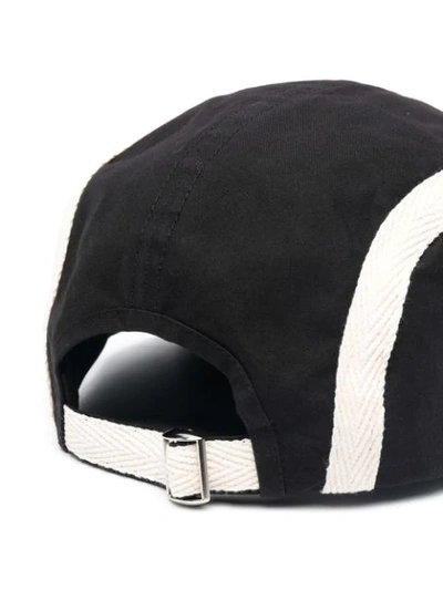 Shop Jacquemus Embroidered-logo Baseball Cap In Black