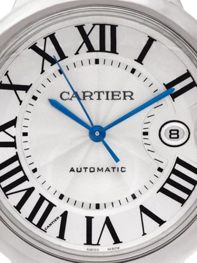Pre-owned Cartier 2005  Ballon Bleu 42mm In Silver