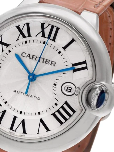 Pre-owned Cartier 2005  Ballon Bleu 42mm In Silver