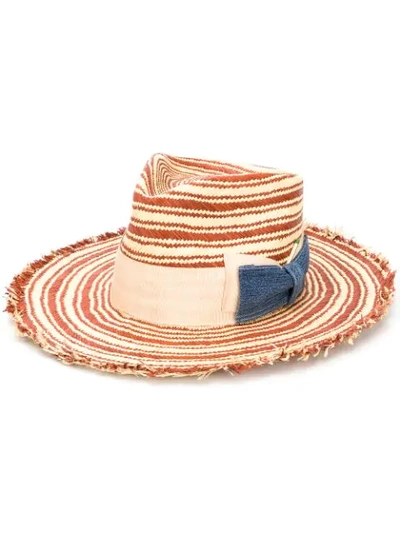 Shop Nick Fouquet Terracrema Straw Hat In Neutrals