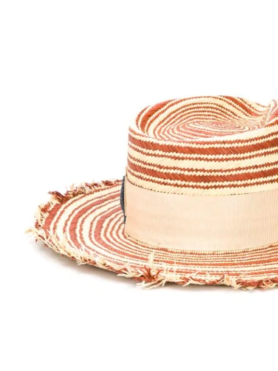 Shop Nick Fouquet Terracrema Straw Hat In Neutrals